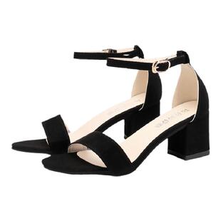 一字带凉鞋女仙女风搭配长裙子的鞋夏季2024新款百搭33小码高跟鞋