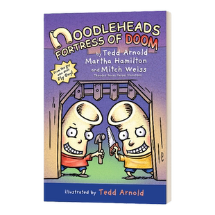 傻瓜面条头小子4 世界末日的堡垒 英文原版 Noodleheads Fortress of Doom 4 漫画 英文版 进口英语原版书籍