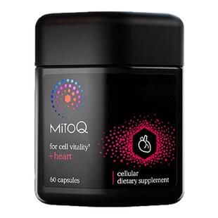新西兰药房MitoQ护心胶囊舒心辅酶Q10心血管保护心脏保护左旋肉碱