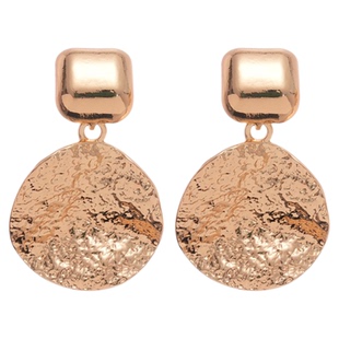 冷淡风简约金属耳环夸张复古高级感耳饰女欧美时尚小众设计感耳钉