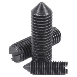 （M3～M6）GB/T71 开槽锥端紧定螺钉/一字锥端紧定GB71（4.8级）