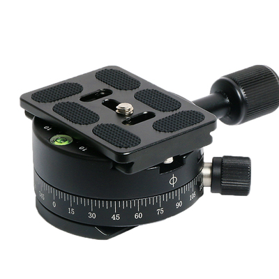 摄影摄像360度旋转底座快拆板