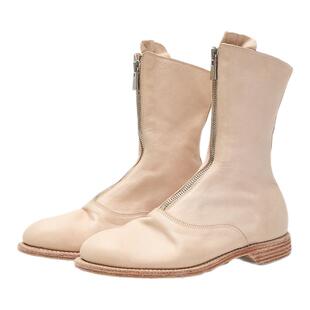 GUIDI 潮流都市女士低跟前拉链时装短靴银泰百货 301596