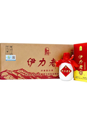 新疆名酒伊力小老窖镀金时光整箱