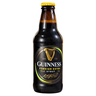 英国进口健力士黑啤酒世涛波特精酿330ml*24瓶装整箱特酿原装啤酒
