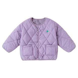 嘟嘟家女宝棉服冬季三防女童棉衣轻薄宝宝外套好看儿童棉袄冬装类