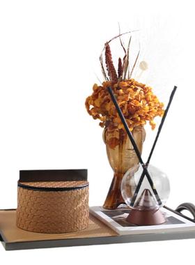 样板间客厅卧室饰品摆件三件套