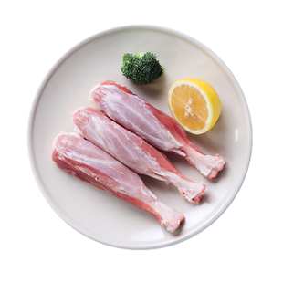 【无抗】中粮家佳康国产亚麻籽猪寸骨550g新鲜猪肉排骨烤肉