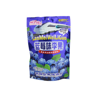 新疆特产蓝莓味李果428g果脯蜜饯办公室休闲零食独立包装果干李果