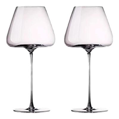 THREE 法国肯德尔玻璃杯水晶高脚红酒杯套装酒杯勃艮第杯酒具