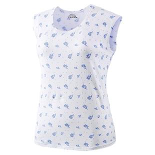 中老年妈妈女士背心纯棉夏季大码内衣老太太奶奶全棉老人打底汗衫