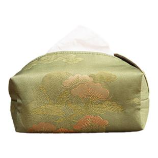 JOJO'S L. PD.紫泉涧.锦缎纸巾包织锦云松布艺纸巾抽纸盒 | 占理