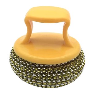 【实惠装】带手柄钢丝球不伤锅清洁球钢丝刷厨房专用洗碗刷锅神器