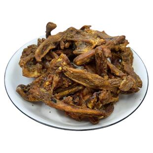 【厂家直销】八闽熊鸭锁骨零食耐嚼风干鸭架办公室零食开袋即食