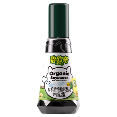 碧欧奇有机核桃油亚麻籽油儿童热炒油搭配松茸酱油送婴幼儿辅食谱