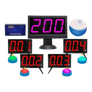山水间E200J型无线电脑抢答器知识竞赛智能语音电子电脑记分 题库出题2组4组6组8组10组知识竞赛抢答器