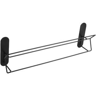 磁吸拖鞋架入户门后双层收纳鞋托架家用壁挂式运动鞋磁铁拖鞋挂架