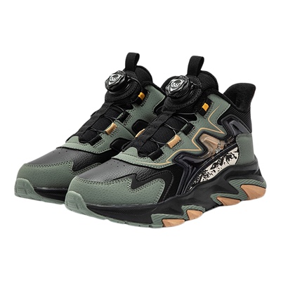 361度男童加绒旋钮运动鞋