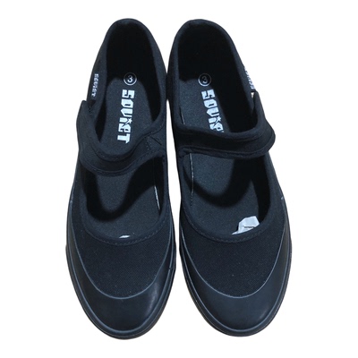 出口老美软底一脚蹬帆布女鞋