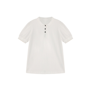 LEOHAPPY女童长袖t恤索罗娜儿童短袖Polo衫打底衫大童衬衫娃娃衫