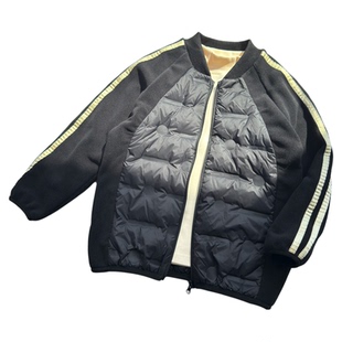 110/120码 90鹅绒~轻薄羽绒内胆 男童女童立领薄款羽绒服校服神器