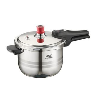 爱仕达高压锅304不锈钢防爆压力锅100KPa高压煮锅燃气电磁炉通用