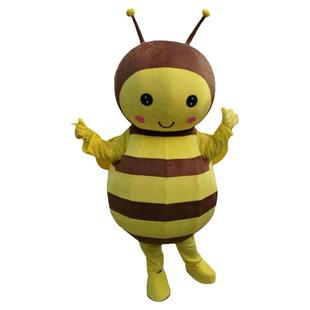 小蜜蜂人偶服装可爱行走卡通公仔服道具昆虫蚂蚁演出玩偶蜜蜂衣服