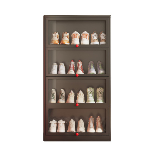 2026新型钢制鞋柜家用门口户外防水防晒铁艺收纳柜多层大容量鞋架