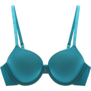 艾舒客无痕内衣女聚拢薄款文胸大胸显小有钢圈性感光面胸罩防下垂