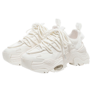 赵丽颖杨紫阿娇同款VITTORIOVENTURA薇薇燃气垫牛皮老爹鞋女鞋