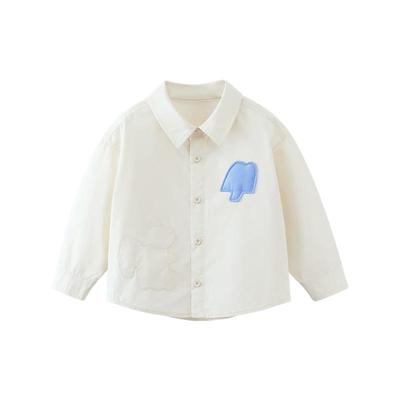 齐齐熊宝宝精湿棉吸湿透气衬衫