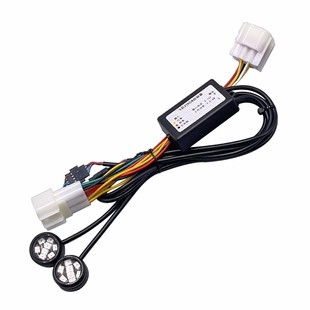 九号f90m电动车飞机爆闪灯F2z110氛围灯fzmix领航灯改装尾灯模块