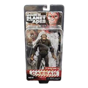 NECA 人猿星球 猩球崛起一代 凯撒 库巴 卢卡 可动人偶 全新未拆