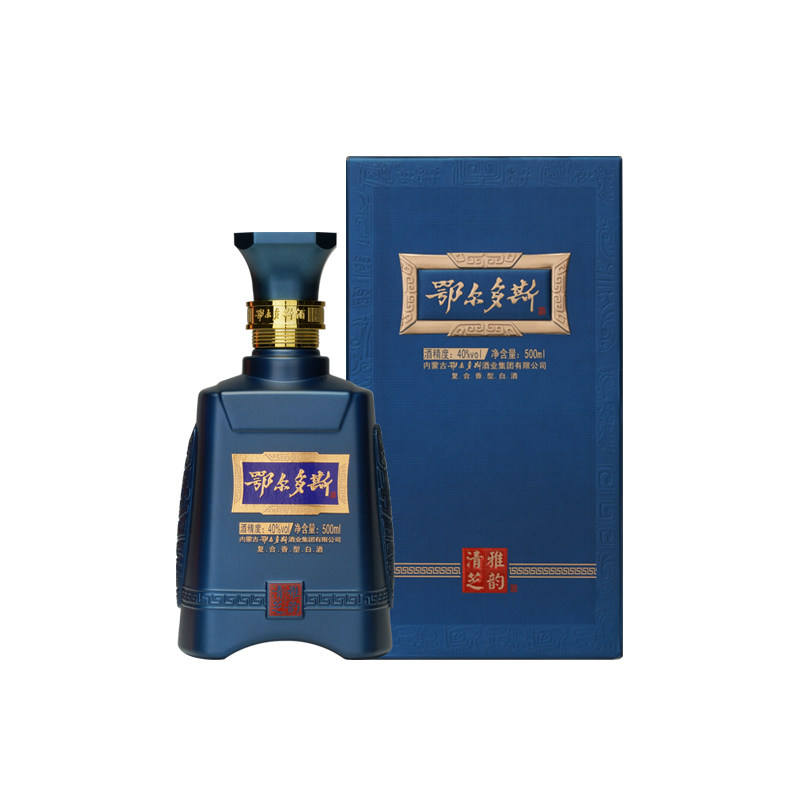 鄂尔多斯酒 40度雅韵清芝复合香型 一口三香 国家专利 宴请礼赠