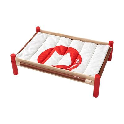 【petstar_实木行军床】狗窝四季通用宠物床离地防潮中型犬沙发垫