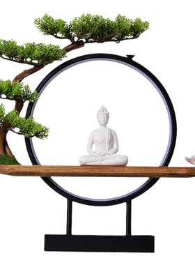 创意德化陶瓷大日如来佛像摆件