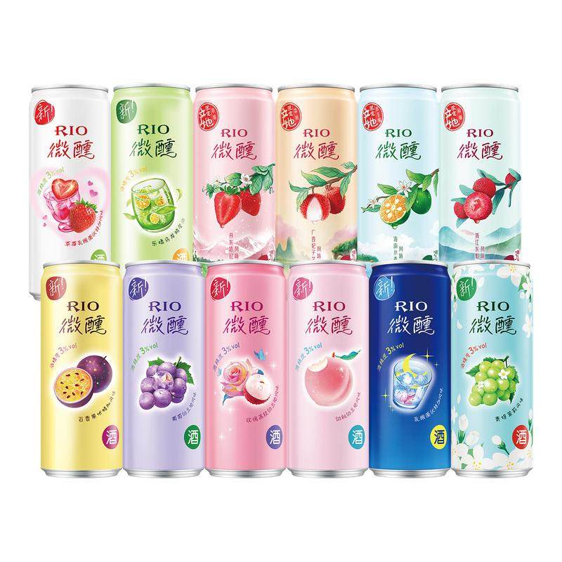 RIO锐澳预调鸡尾酒330ml*12罐