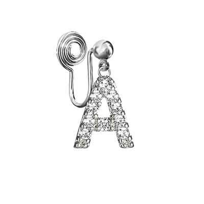 字母无耳洞短款简约时尚男蚊香盘