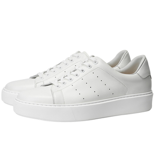 维履经典休闲板鞋潮流韩版真皮运动百搭厚底增高小白鞋男款高级感