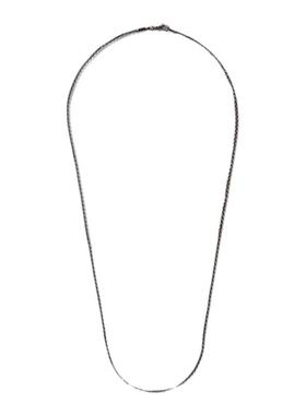 简约银项链JH手工编织小众设计