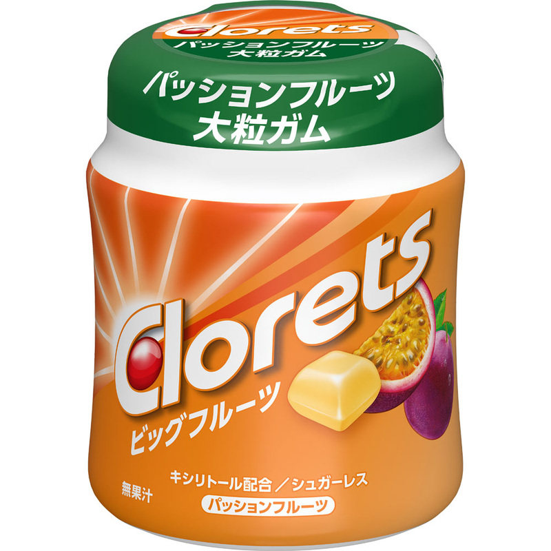 日本进口clorets薄荷口香口香糖