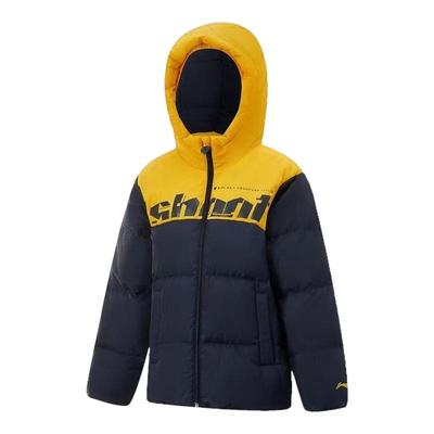 李宁冬季男女儿童户外运动羽绒服