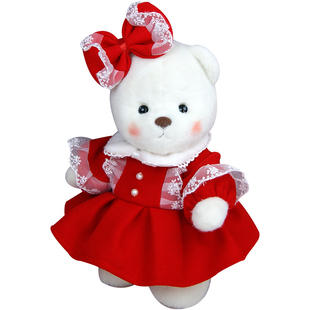 适用莉娜熊中号衣服替换装关节熊娃衣着替配件女孩过家家玩偶公仔