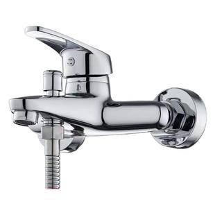 淋浴水龙头冷热混水阀花洒三联热水器开关配件浴室洗澡冷热水套装