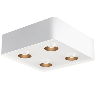 繁简斗胆灯无主灯客厅照明筒射一体式智能超薄四头吸顶明装盒子灯