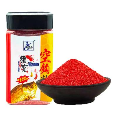 空钩蘸粉滑鱼克星红黄粘米