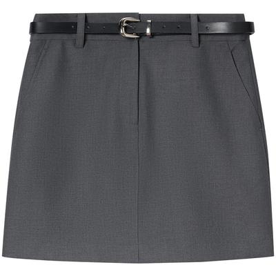 ToyzY百搭西装短裙MIU风半身裙女2025秋新款ZC35350150（带裤衬）