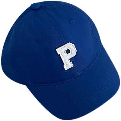 洋气休闲百搭P字母儿童帽子