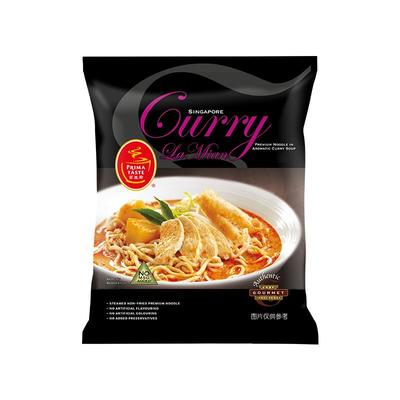 【冠军推荐】新加坡进口Primataste百胜厨咖喱味蒸拉面178g