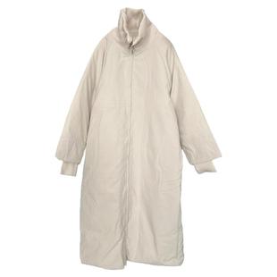 2025巨好看的羽绒服女款冬季长款过膝针织领高端大气上档次外套潮